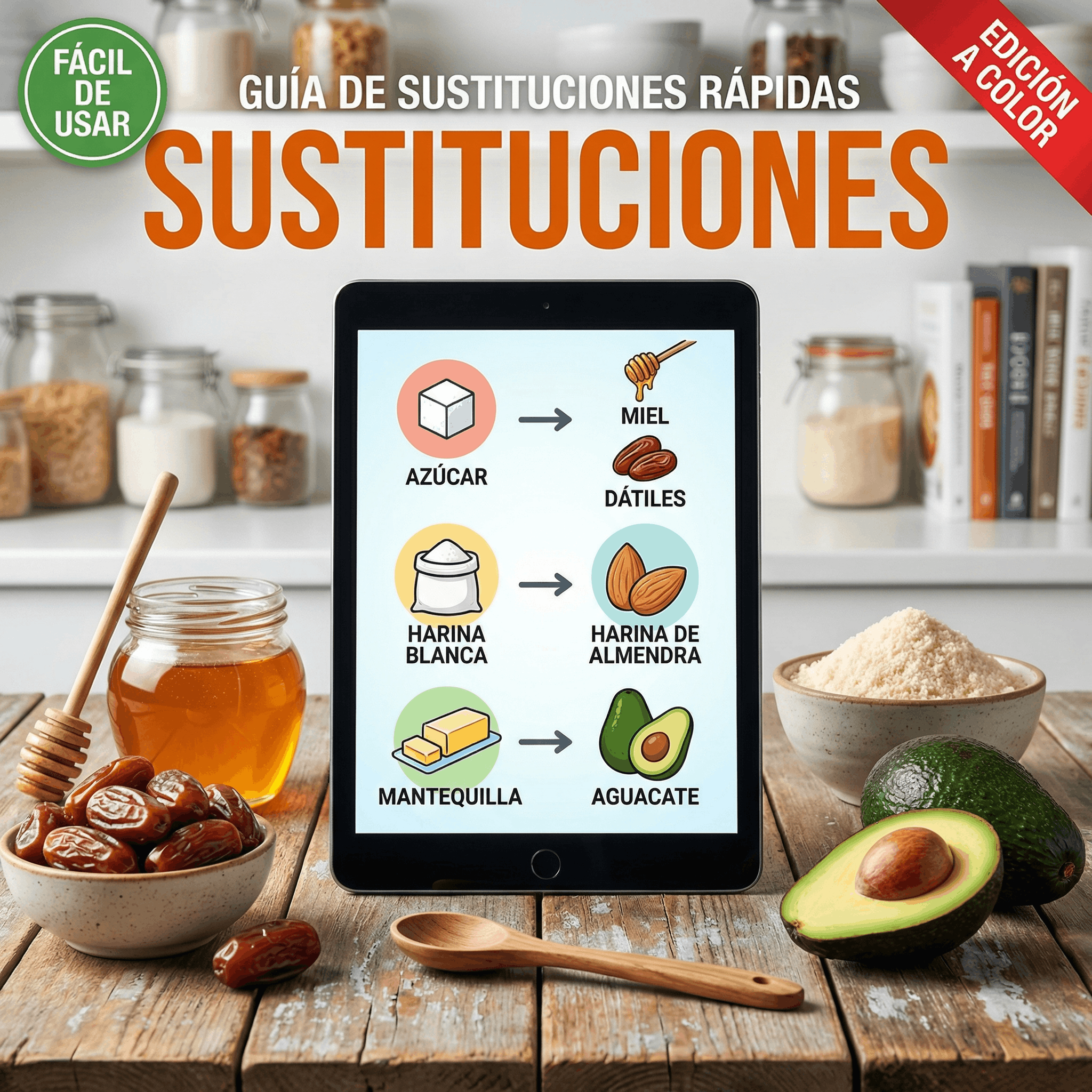 Guía de Sustituciones Rápidas - Cocina Antiinflamatoria